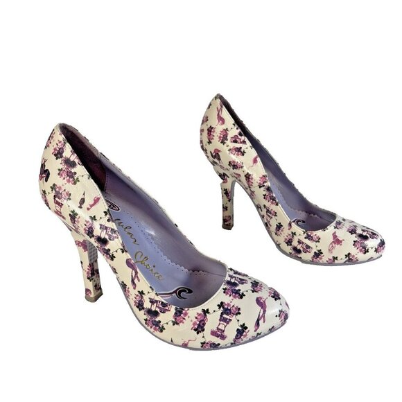 Irregular Choice Whimsical Design Pumps Women's Sz 9 EU 39.5 High Heels Shoes - Picture 1 of 10